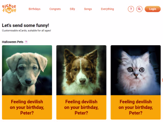 Ticklefluff - Machine learning gift cards