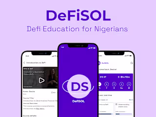 DeFiSOL - DeFi Education app for Nigerians :: Behance