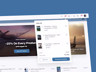simMarket - Marketplace for Flight Simulation