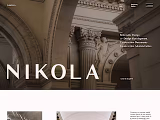 Web Template Design: Nikola