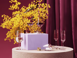 Glassware Design — Fiol & Blo