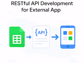 RESTful API Development for External App