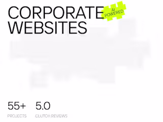 Corporate websites / b2b SaaS