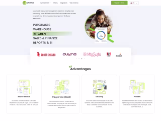 Amoenus - Restaurant Management System Website