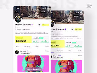Dribbble Portfolio