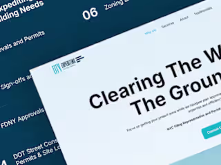 Website Development for a Building Services Company