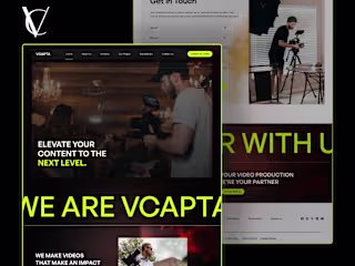 Vcapta | Figma Design - Webflow Development