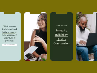 Innerwave Health | Brand Design, Web Design, Print