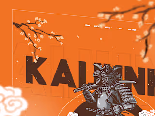 Kaijunka NFT | Pre-Launch Web Design
