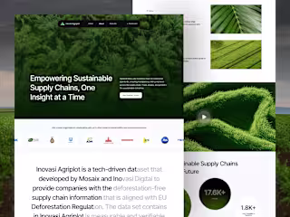 Agriculture Landing Page