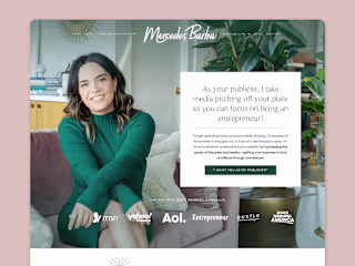 Mercedes Barba | Branding + Kajabi Web Design