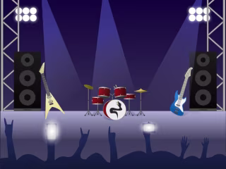 Interactive Musical Concert Animation