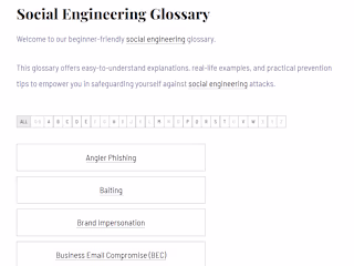 Social Engineering Glossary for Beginners