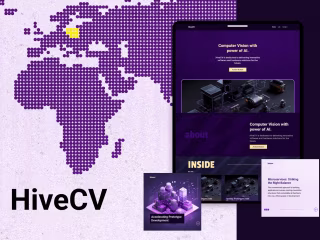 Landing Page - HiveCV AI CV Solutions :: Behance
