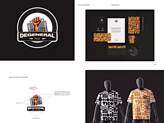 Degeneral | Brand identity