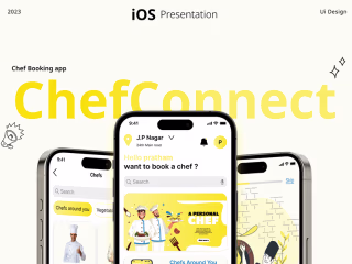 IOS Presentation - Chef Booking App on Behance