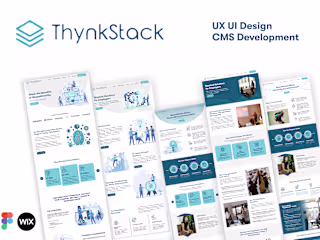 Consultant Website UX/UI Design & WIX CMS Development