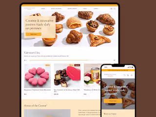 Responsive Web Redesign: Dominique Ansel Bakery