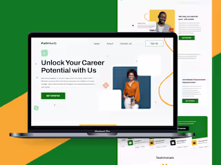 PathNexify Landing Page design