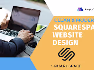 I will create squarespace website design, squarespace website d…