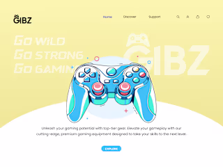 G4G - Gaming Equipment Store Website
