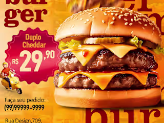 Branding and Design Project for Gourmet Burger Restaurant