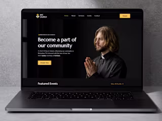 Church Website | WordPress Website Design using Elementor