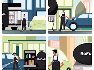 Automotive Service Illustration