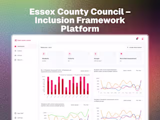 Dashboard Design for Essex County Council