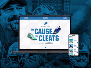 My Cause My Cleats Interactive Experience