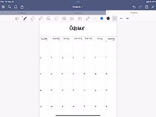 Monthly Schedule 