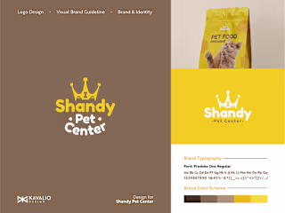 Shandy Pet Center Logo Design & Visual Brand Guideline
