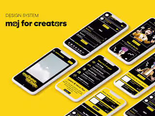 UI Design System - Moj for Creators