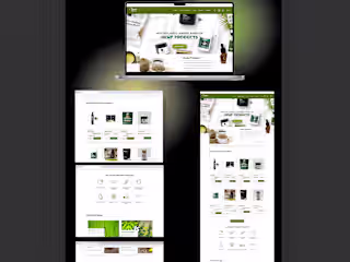 E-commerce Web & Mobile UI