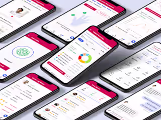Fintech mobile app for managing sales and distributor branches