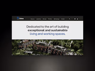 Daiesa Real Estate Development: Webflow Custom Site