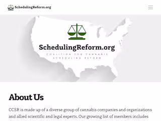 schedulingreform.org - website design and development