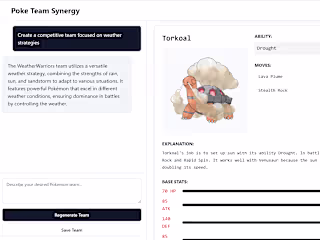 Chat Based Pokemon AI Team Builder