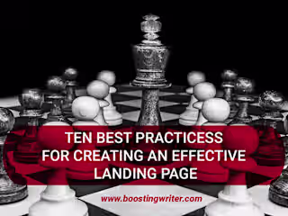 10 BEST PRACTICES FOR CREATING AN EFFECTIVE LANDING PAGE