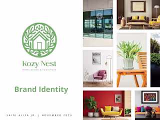 Kozy Nest | Brand Identity on Behance