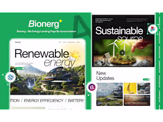 Bionerg Landing Page