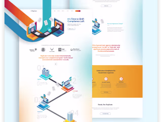 RegScale SaaS Web Design