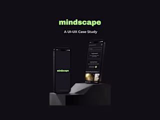 Mindscape - Mental Health Mobile App Design