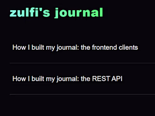 Personal blogging and admin webapps in MERN stack