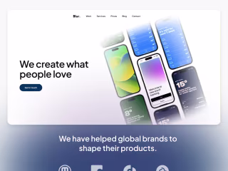 Blur - Framer Website Template