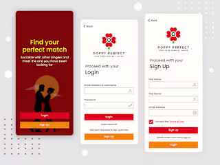 Online Dating Website/App Design