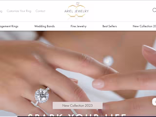 Shopify Store Design | Ariel Jewelry Store