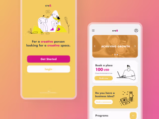 Co-working space app