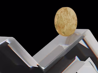 3D Design Coin Rolling Animation