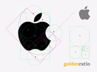 Making logo with golden ratio 